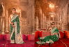 Meera By Kreshva P V Silk Bandhani Design Wedding Wear Saree Online Wholesale
